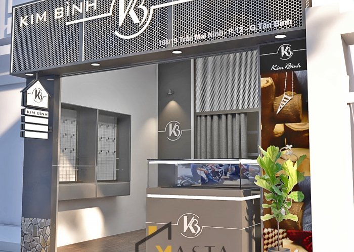 Thiết Kế Shop Trang Sức Bạc - Chị Linh - Tân Bình